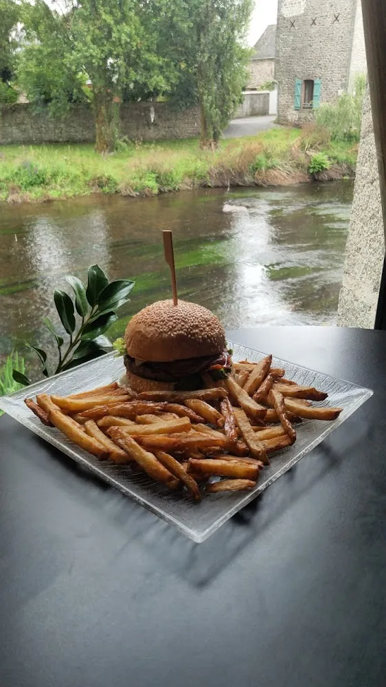 Burger Olé Avec Frites Maison